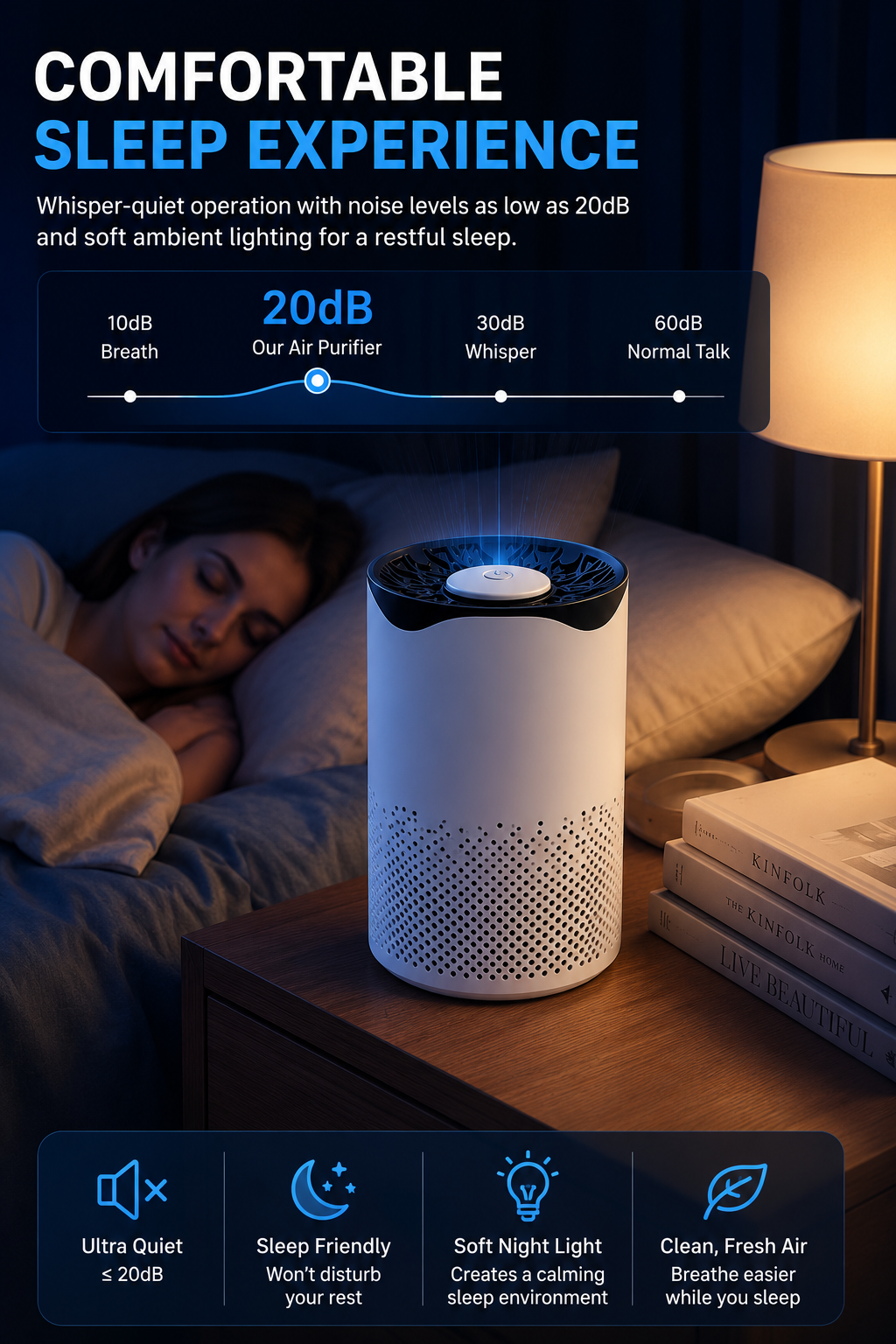 Ultra Quiet Air Purifier