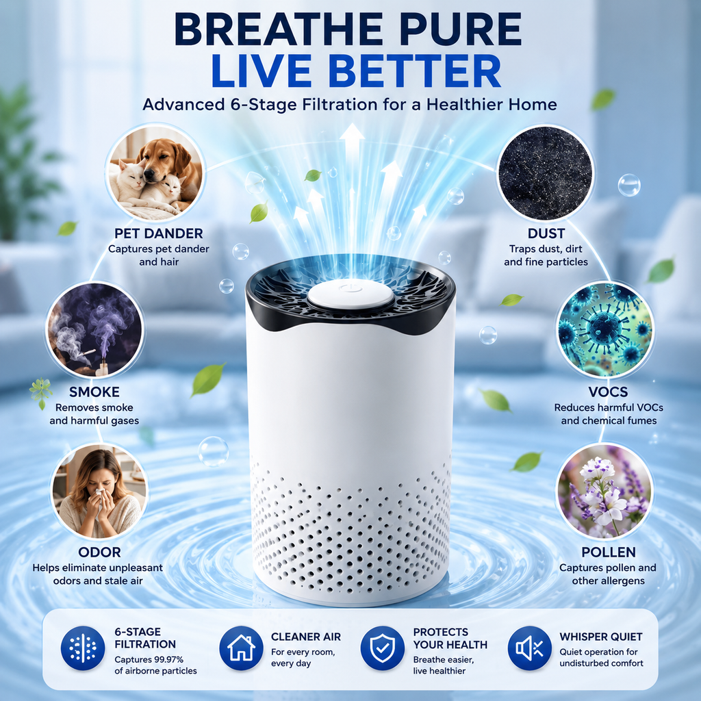 Ultra Quiet Air Purifier